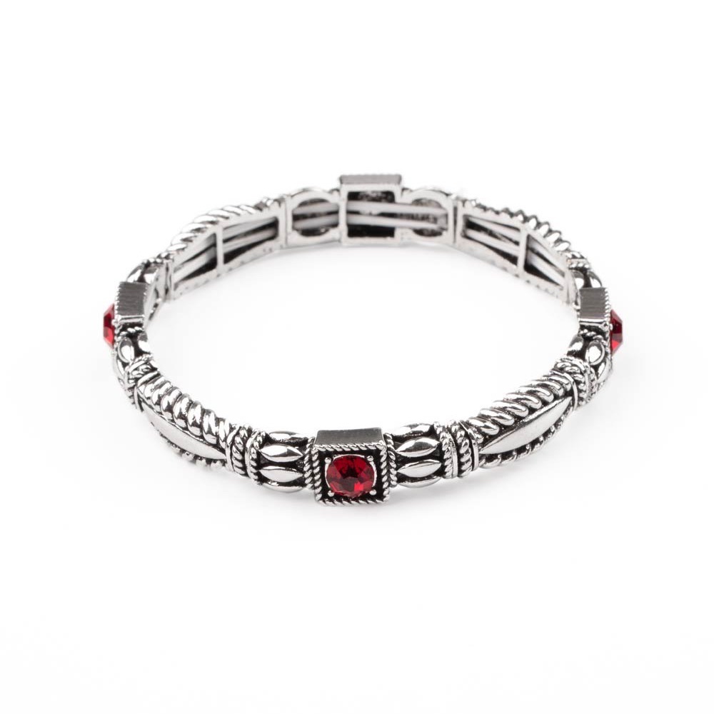 💥3/$15💥 Get This GLOW On The Road - Red Stretch Bracelet
